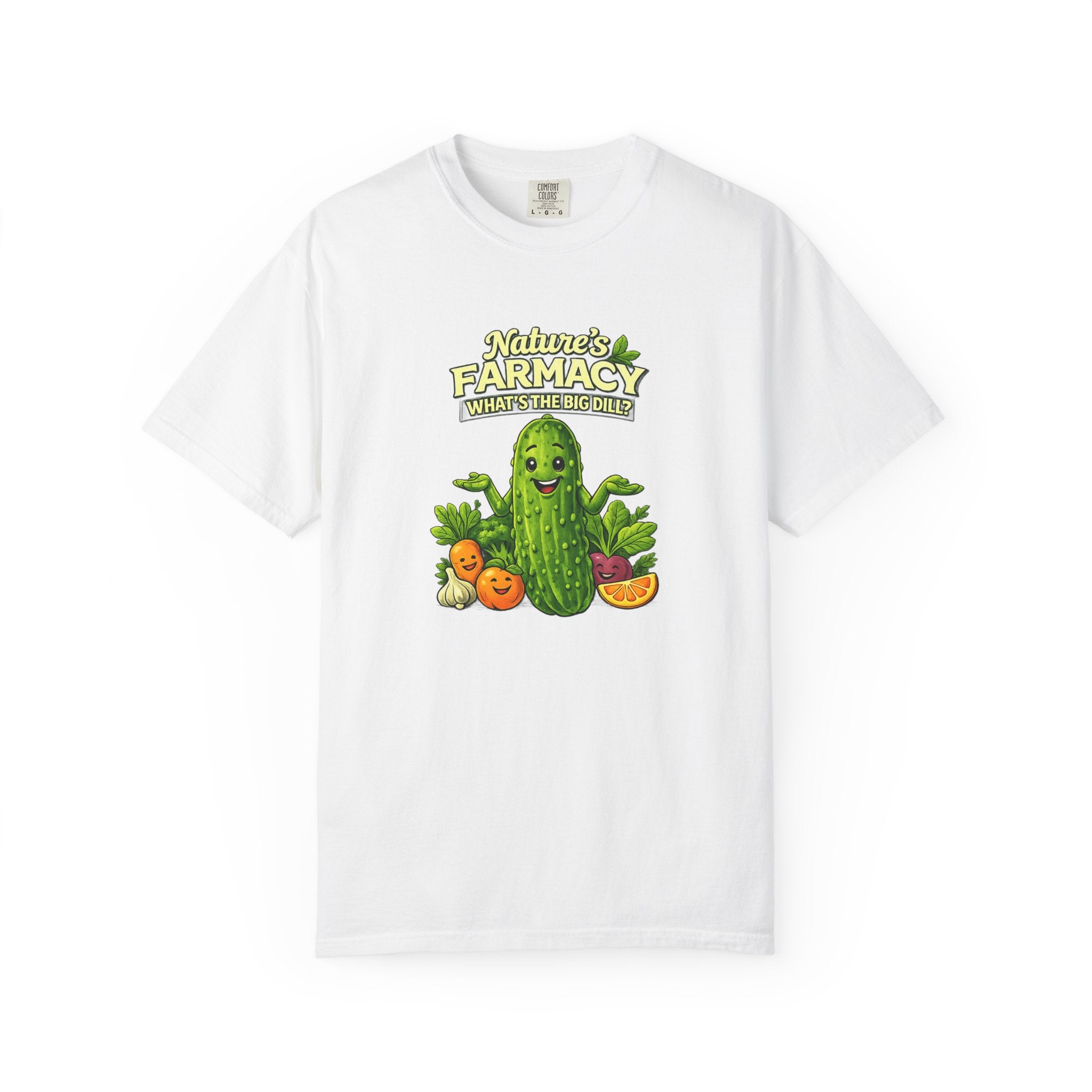 Nature's Farmacy "What's the big Dill" Pickle T-Shirt