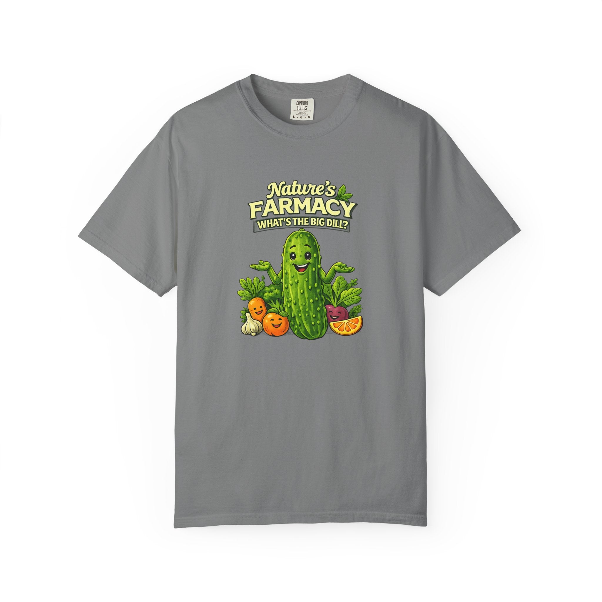 Nature's Farmacy "What's the big Dill" Pickle T-Shirt