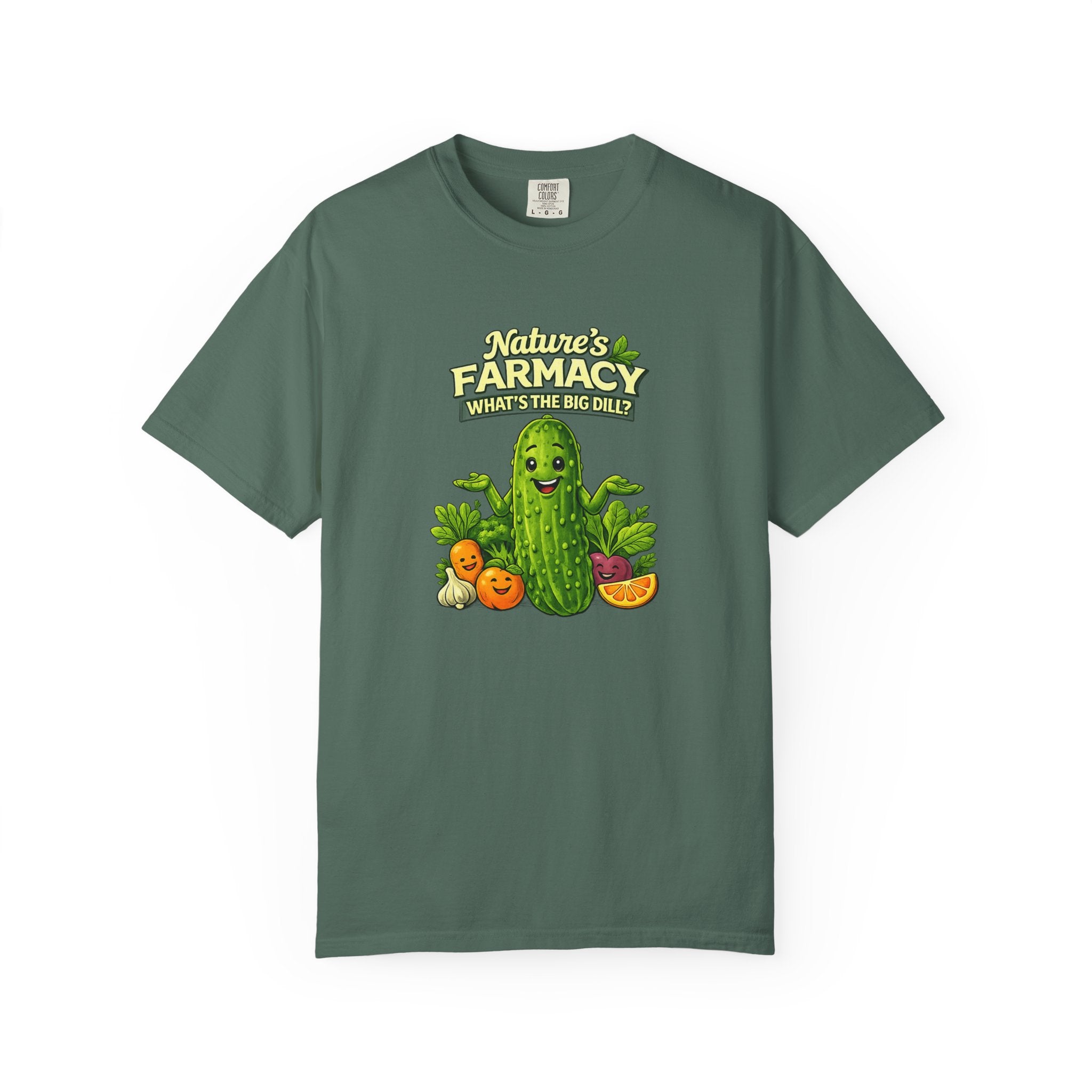 Nature's Farmacy "What's the big Dill" Pickle T-Shirt