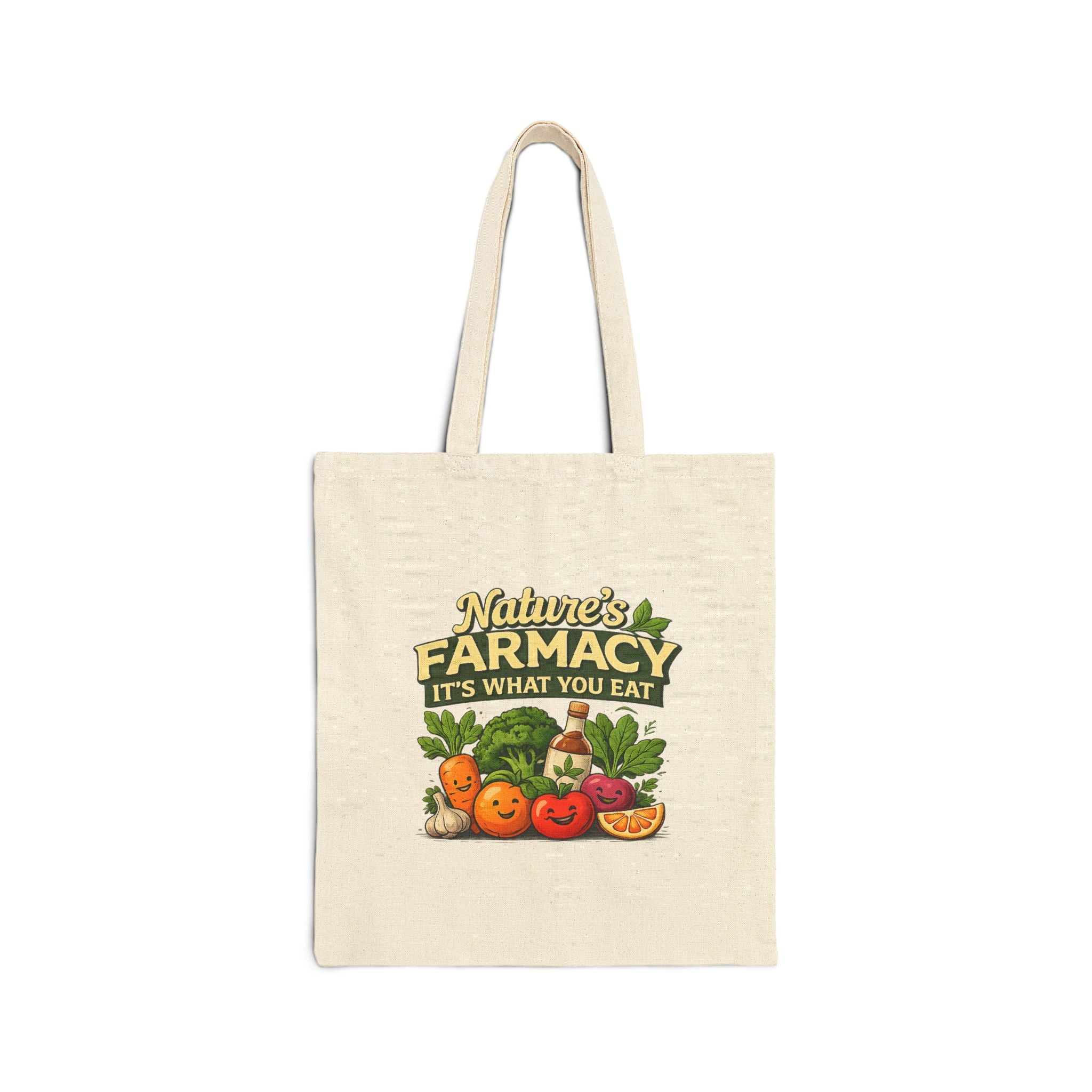 Cotton Canvas Tote Bag